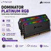 CORSAIR DOMINATOR PLATINUM RGB 16GB (2×8GB) DDR4 3600MHz CL18 Desktop Memory Kit – Black | CMT16GX4M2C3600C18