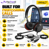 Jabra Evolve 20 USB-C/A MS Stereo Wired Headset | Noise-Cancelling Mic