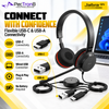 Jabra Evolve 20 USB-C/A MS Stereo Wired Headset | Noise-Cancelling Mic