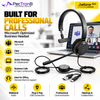 Jabra Evolve 20 USB-C/A MS Mono Wired Headset | Noise-Cancelling Mic