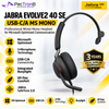 Jabra Evolve2 40 SE MS Mono USB-C/A Headset | 3-Mic, Teams Certified