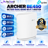 TP-Link Archer BE450 BE7200 Dual-Band Wi-Fi 7 Router – 2.5GbE WAN, EasyMesh, USB 3.0, HomeShield