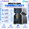 TP-Link Archer BE800 BE19000 Tri-Band Wi-Fi 7 Router – Dual 10GbE, 4×2.5GbE, LED Display, EasyMesh