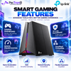 TP-Link Archer GE550 BE9300 Tri-Band Wi-Fi 7 Gaming Router – 2.5GbE Multi-Gig Ports, RGB Lighting, EasyMesh