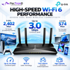 TP-Link Archer AX53 AX3000 Dual Band Gigabit Wi-Fi 6 Router – EasyMesh, Gigabit Ports, USB 2.0, HomeShield