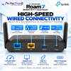 TP-Link TL-WR3602BE Roam™ 7 BE3600 Wi-Fi 7 Travel Router – 2.5GbE WAN, USB 3.0, VPN, USB-C Powered