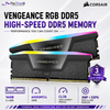 CORSAIR VENGEANCE RGB 32GB (2×16GB) DDR5 6000MT/s CL38 Memory Kit – Grey, AMD EXPO & Intel XMP | CMH32GX5M2D6000Z38