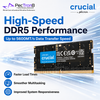Crucial DDR5 5600MT/s Laptop RAM SODIMM 16GB 32GB 64GB Memory Upgrade