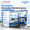 Crucial DDR5 5600MT/s Laptop RAM SODIMM 16GB 32GB 64GB Memory Upgrade