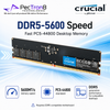 Crucial 64GB DDR5-5600 UDIMM Desktop RAM 288-Pin PC5-44800 Non-ECC Memory