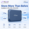 Crucial X10 Portable SSD 2TB 4TB 6TB 8TB USB-C External Solid State Drive Up to 2100MB/s