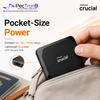 Crucial X9 4TB Portable SSD USB-C External Solid State Drive Up to 1050MB/s Read for Laptop PC Mac Android