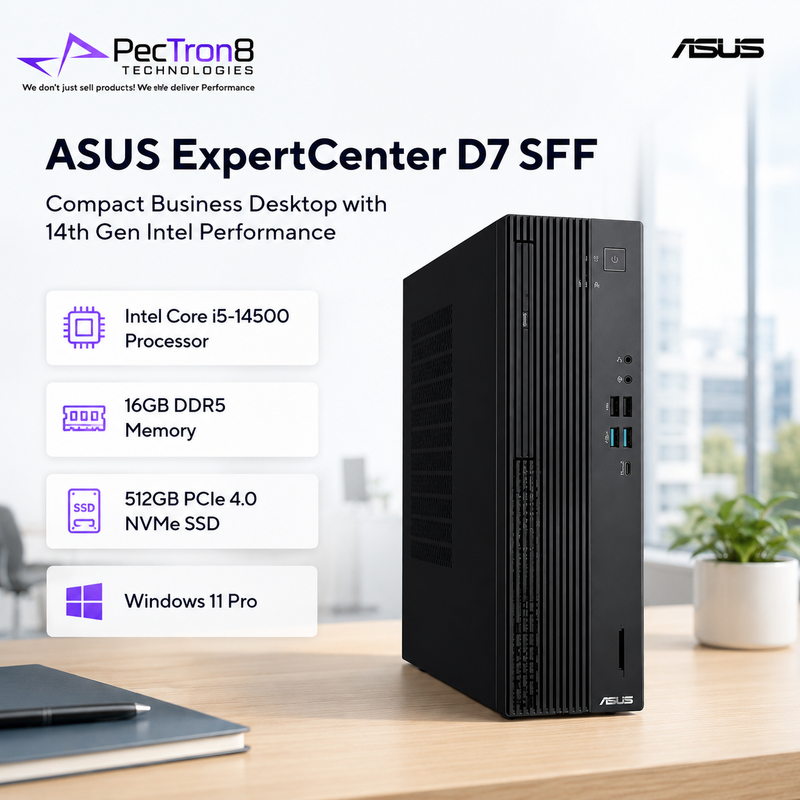 ASUS ExpertCenter D701SER-514500702X Desktop PC i5-14500 16GB RAM 512GB SSD Win 11 Pro