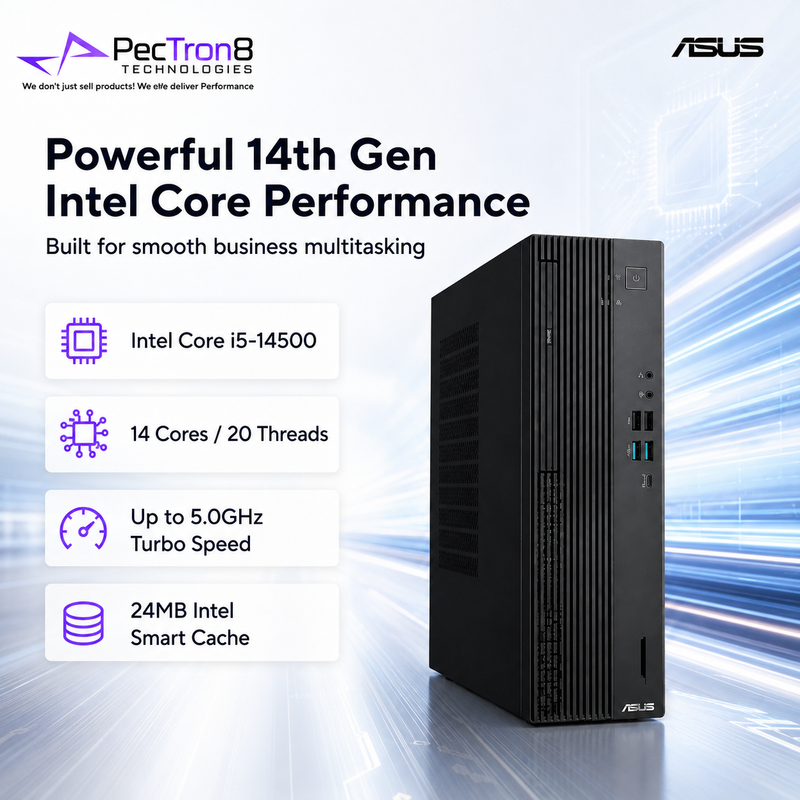 ASUS ExpertCenter D701SER-514500702X Desktop PC i5-14500 16GB RAM 512GB SSD Win 11 Pro