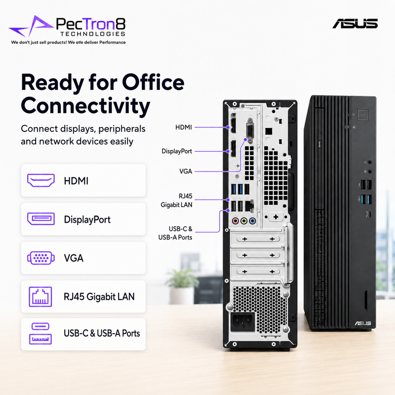 ASUS ExpertCenter D701SER-514500702X Desktop PC i5-14500 16GB RAM 512GB SSD Win 11 Pro