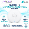 TP-Link Omada EAP610 AX1800 Ceiling Mount Dual-Band Wi-Fi 6 Access Point – PoE+, Omada SDN, WPA3