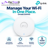 TP-Link Omada EAP610 AX1800 Ceiling Mount Dual-Band Wi-Fi 6 Access Point – PoE+, Omada SDN, WPA3