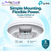 TP-Link Omada EAP620 HD AX1800 Ceiling Mount Dual-Band Wi-Fi 6 Access Point | PoE+ | Omada SDN | WPA3 Enterprise