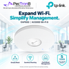 TP-Link Omada EAP650 AX3000 Ceiling Mount Dual-Band Wi-Fi 6 Access Point – PoE+, Omada SDN, WPA3