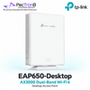 TP-Link Omada EAP650 Desktop AX3000 Dual-Band Wi-Fi 6 Access Point – 2.5GbE, PoE+, Omada SDN, Mesh, WPA3