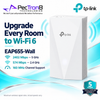 TP-Link Omada EAP655-Wall AX3000 Wall-Plate Dual-Band Wi-Fi 6 Access Point – 2.5GbE PoE, Omada SDN, PoE Pass-Through