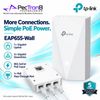 TP-Link Omada EAP655-Wall AX3000 Wall-Plate Dual-Band Wi-Fi 6 Access Point – 2.5GbE PoE, Omada SDN, PoE Pass-Through