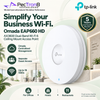 TP-Link Omada EAP660 HD AX3600 Ceiling Mount Dual-Band Wi-Fi 6 Access Point – 2.5GbE PoE+, Omada SDN, Enterprise Wireless