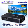 AVerMedia EzRecorder 330 ER330 Standalone Video Recorder – 1080p60 Recording, 4K60 Pass-Through, H.265, PC-Free Streaming