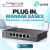 TP-Link Omada ES206GP 6-Port Gigabit Easy Managed Switch with 4-Port PoE+, 65W PoE Budget, Omada SDN Cloud Management