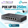TP-Link Omada ES206GP 6-Port Gigabit Easy Managed Switch with 4-Port PoE+, 65W PoE Budget, Omada SDN Cloud Management