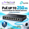 TP-Link Omada ES208GP 8-Port Gigabit Easy Managed PoE+ Switch – 123 W PoE Budget, Omada SDN, Cloud Management