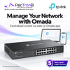 TP-Link Omada ES216G 16-Port Gigabit Easy Managed Switch – Easy Managed, Omada SDN, VLAN, QoS, Fanless Metal Switch