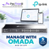 TP-Link Omada ES220GMP 20-Port Gigabit Easy Managed PoE+ Switch – 16 PoE+ Ports, 250W PoE Budget, 2 Gigabit Uplink, 2 SFP, Omada SDN