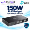 TP-Link Omada ES220GP 20-Port Gigabit Easy Managed Switch – 16-Port PoE+, 150W PoE Budget, 2 Gigabit RJ45, 2 SFP, Omada SDN