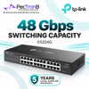 TP-Link Omada ES224G 24-Port Gigabit Easy Managed Switch – Layer 2, Omada SDN, VLAN, QoS, Rackmount