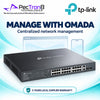 TP-Link Omada ES228GMP 28-Port Gigabit Easy Managed PoE+ Switch – 24 PoE+ Ports, 384W PoE Budget, 2 Gigabit RJ45 + 2 SFP Uplinks, Omada SDN