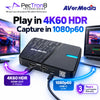 AVerMedia StreamLine MINI+ GC311G2 USB Capture Card – 1080p60 Capture, 4K60 HDR Pass-through, HDMI 2.0, USB-C