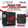 ASUS ROG Rapture GT6 (B-2-PK) AX10000 Tri-Band Wi-Fi 6 Gaming Mesh System – AiMesh, 2.5GbE WAN, AiProtection Pro, 2-Pack