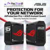 ASUS ROG Rapture GT6 (B-2-PK) AX10000 Tri-Band Wi-Fi 6 Gaming Mesh System – AiMesh, 2.5GbE WAN, AiProtection Pro, 2-Pack