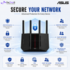 ASUS RT-BE92U BE9700 Tri-Band WiFi 7 Router 6GHz 320MHz MLO Multi-Gig Ethernet AiMesh Extendable Wireless Router