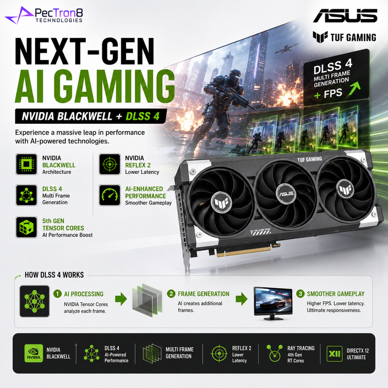ASUS TUF Gaming GeForce RTX 5060 Ti 16GB GDDR7 OC Edition PCIe 5.0 DLSS 4 16GB Graphics Card