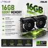 ASUS Dual GeForce RTX 5060 Ti 16GB GDDR7 OC Edition Graphics Card | Blackwell | DLSS 4 | PCIe 5.0 | DP 2.1b