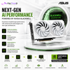 ASUS Dual GeForce RTX™ 5060 White OC Edition 8GB GDDR7 Graphics Card | NVIDIA Blackwell | DLSS 4 | PCIe 5.0