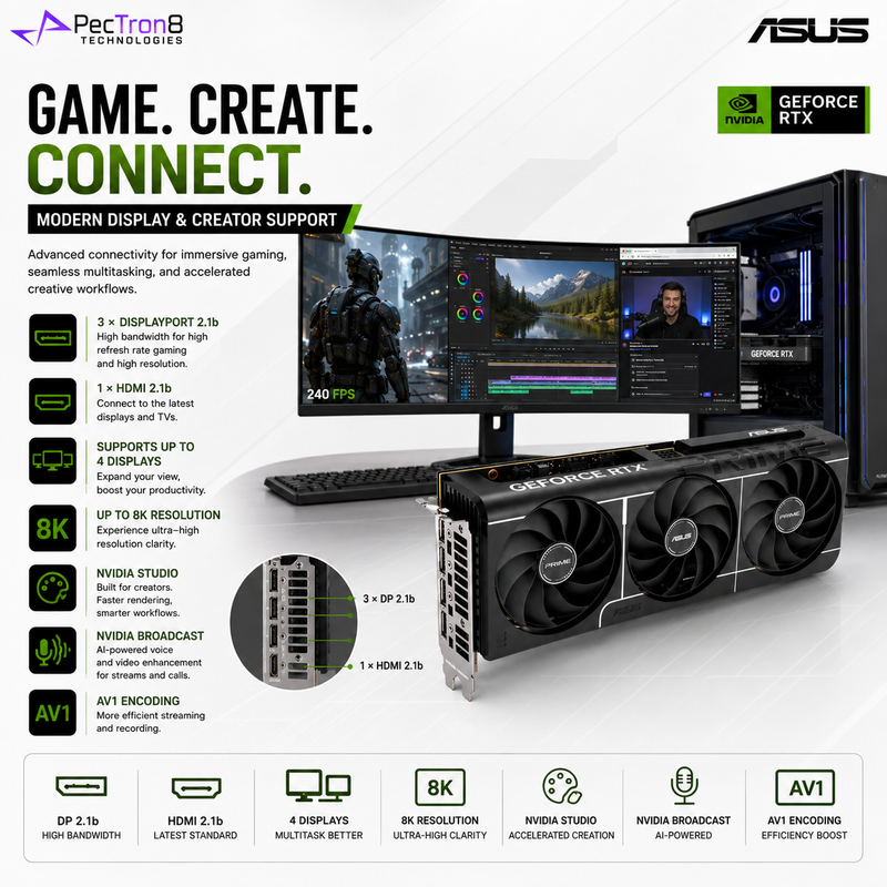 ASUS Dual GeForce RTX 5060 Ti 16GB GDDR7 OC Edition Graphics Card | NVIDIA Blackwell | DLSS 4 | PCIe 5.0