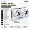 ASUS Dual GeForce RTX™ 5060 Ti 16GB GDDR7 White OC Edition Graphics Card | NVIDIA Blackwell | DLSS 4 | PCIe 5.0