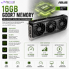 ASUS Dual GeForce RTX 5060 Ti 16GB GDDR7 OC Edition Graphics Card | NVIDIA Blackwell | DLSS 4 | PCIe 5.0