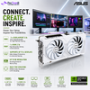 ASUS Dual GeForce RTX 5060 Ti 16GB GDDR7 White OC Edition Graphics Card | NVIDIA Blackwell | DLSS 4 | PCIe 5.0 | HDMI 2.1b | DisplayPort 2.1b