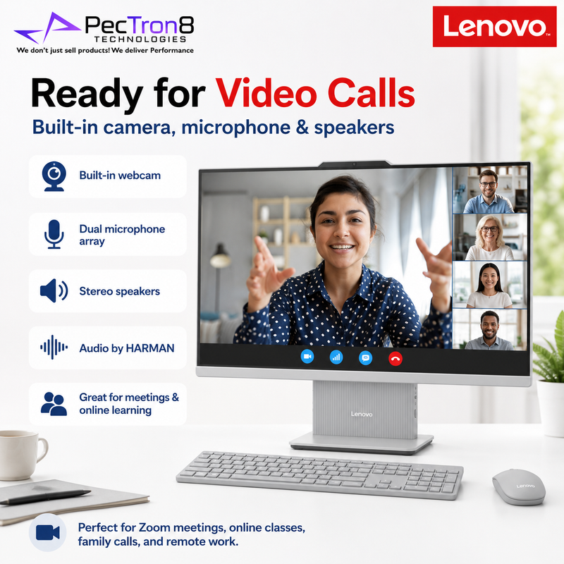 Lenovo IdeaCentre AIO 27IRH9 27” FHD IPS All-in-One PC i5-13420H 16GB DDR5 512GB SSD Win11 Wireless Keyboard Mouse