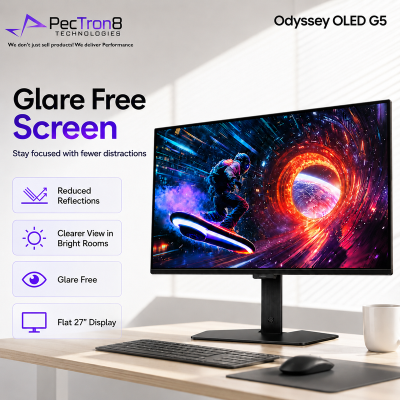 Samsung 27" Odyssey OLED G5 QHD OLED Gaming Monitor 180Hz 0.03ms