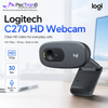 Logitech C270 USB Webcam Dark Grey with Auto Light Correction
